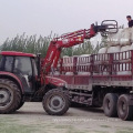 Pakistan Hot Sale Farm Machinery Tractor Front End Loader with Bale Grab